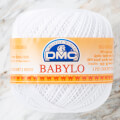 DMC Babylo 100g Cotton Crochet Thread No:10, White - B5200