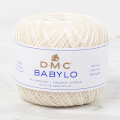 DMC Babylo No:10 50g Mercerized Cotton Crochet Thread, Ecru - 3865