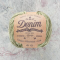 DMC Natura Denim Koyu Yeşil Bej El Örgü İpliği - 18