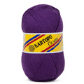 Kartopu Flora Knitting Yarn, Aubergine - K725
