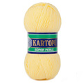 Kartopu 5 Pack Super Perle Knitting Yarn, Yellow - K327