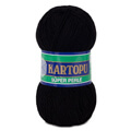 Kartopu 5 Pack Super Perle Knitting Yarn, Black - K940