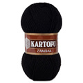 Kartopu Zambak Chunky Knitting Yarn, Black - K940
