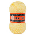 Kartopu Etamin 30g Embroidery Thread, Light Yellow - K331