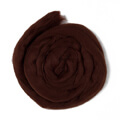 Kartopu Natural Wool Roving Felt, Brown - K890