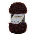 Kartopu 5 Skeins Simli Kristal Sparkle Knitting Yarn, Brown - K890