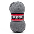 Kartopu Ak-Soft Knitting Yarn, Grey - K1002