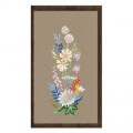 Duftin 40x50 Çiçek Desenli Tablo Çin İğnesi Nakış  Kiti - 14335-AA0992