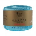 Gazzal Princess Knitting Yarn, Blue - 3010