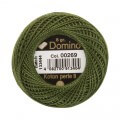 Domino Cotton Perle Size 8 Embroidery Thread (8 g), Green - 4598008-00269