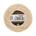 Domino Cotton Perle Size 8 Embroidery Thread (8 g), Beige - 4598008-00387