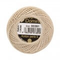 Domino Cotton Perle Size 8 Embroidery Thread (8 g), Beige - 4598008-00391