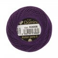 Domino Cotton Perle Size 8 Embroidery Thread (8 g), Purple - 4598008-K0006