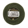 Domino Cotton Perle Size 8 Embroidery Thread (8 g), Green - 4598008-K0109