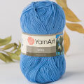 Yarnart Wool Mavi El Örgü İpi - 600