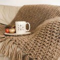 Gazzal Pure Wool Kahverengi El Örgü İpi - 5246