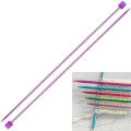Pony Measure 3.75 mm 35 cm Aluminium Knitting Needles, Lavender - 34508