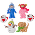 Dress It Up Creative Button Assortment, Fun in The Snow - 8312