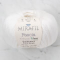 Mirafil Fascia Buzul Beyazı El Örgü İpi - 01