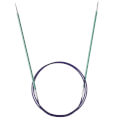 KnitPro Zing 3 Mm 60 Cm Metal Circular Needles, Jade - 47095