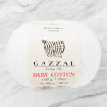 Gazzal Baby Cotton Knitting Yarn, Ecru - 3410