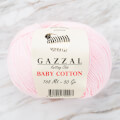 Gazzal Baby Cotton Açık Pembe Bebek Yünü - 3411