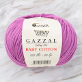 Gazzal Baby Cotton Knitting Yarn, Lilac - 3414