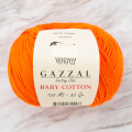 Gazzal Baby Cotton Knitting Yarn, Pumpkin - 3419