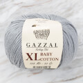 Gazzal Baby Cotton XL Baby Yarn, Grey - 3430XL
