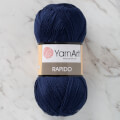 YarnArt Rapido Knitting Yarn, Navy Blue - 696