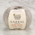 Gazzal Baby Wool Knitting Yarn,  Grey - 817