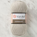 YarnArt Cotton Soft Knitting Yarn, Beige - 49