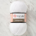 YarnArt Cotton Soft Knitting Yarn, White - 62