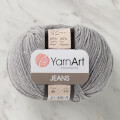 YarnArt Jeans Knitting Yarn, Grey - 46