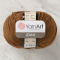 YarnArt Jeans Knitting Yarn, Brown - 40