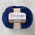 YarnArt Jeans Knitting Yarn, Navy Blue - 54