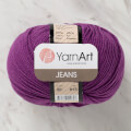 YarnArt Jeans Knitting Yarn, Purple - 50