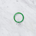 Nurge Metal Spring Tension Ring with Green Plastic Frame Embroidery Hoop, 58 mm
