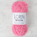 Loren Wash Pembe El Örgü İpi - R103