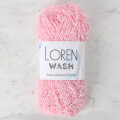 Loren Wash Bebe Pembe El Örgü İpi - R094