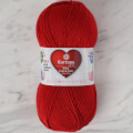 Kartopu Baby & Love Care Koyu Kırmızı El Örgü İpi -K125