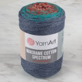 YarnArt Macrame Cotton Spectrum Yarn, Variegated - 1327