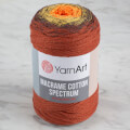 YarnArt Macrame Cotton Spectrum Yarn, Variegated - 1303