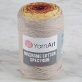 YarnArt Macrame Cotton Spectrum Yarn, Variegated - 1325