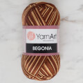 YarnArt Begonia Melange 50gr Knitting Yarn, Variegated - 0017