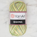 YarnArt Begonia Melange 50gr Knitting Yarn, Variegated - 3085
