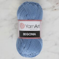 YarnArt Begonia 50gr Knitting Yarn, Blue - 5351