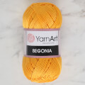 YarnArt Begonia 50gr Knitting Yarn, Mustard Yellow - 5307