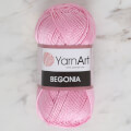 YarnArt Begonia 50gr Knitting Yarn, Pink - 0319