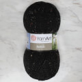 YarnArt Tweed Knitting Yarn, Black - 228